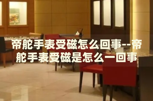 帝舵手表受磁怎么回事--帝舵手表受磁是怎么一回事 帝舵手表受磁怎么回事--帝舵手表受磁是怎么一回事